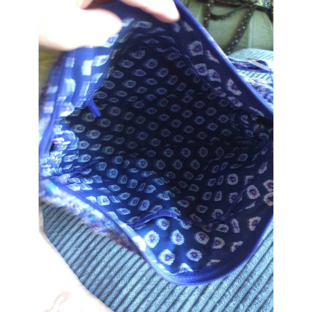 Vera Bradley Regal Rosette Iconic On The Go Crossbody Shoulder Bag Purse - Picture 5 of 9